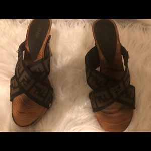 Vintage fendi sandals!!